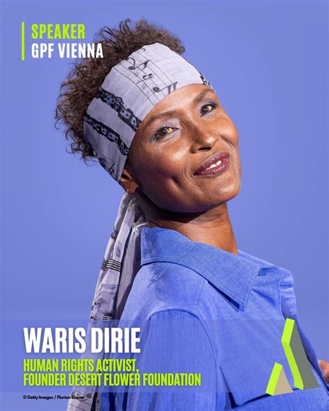 Logo nadácie Waris Dirie Foundation