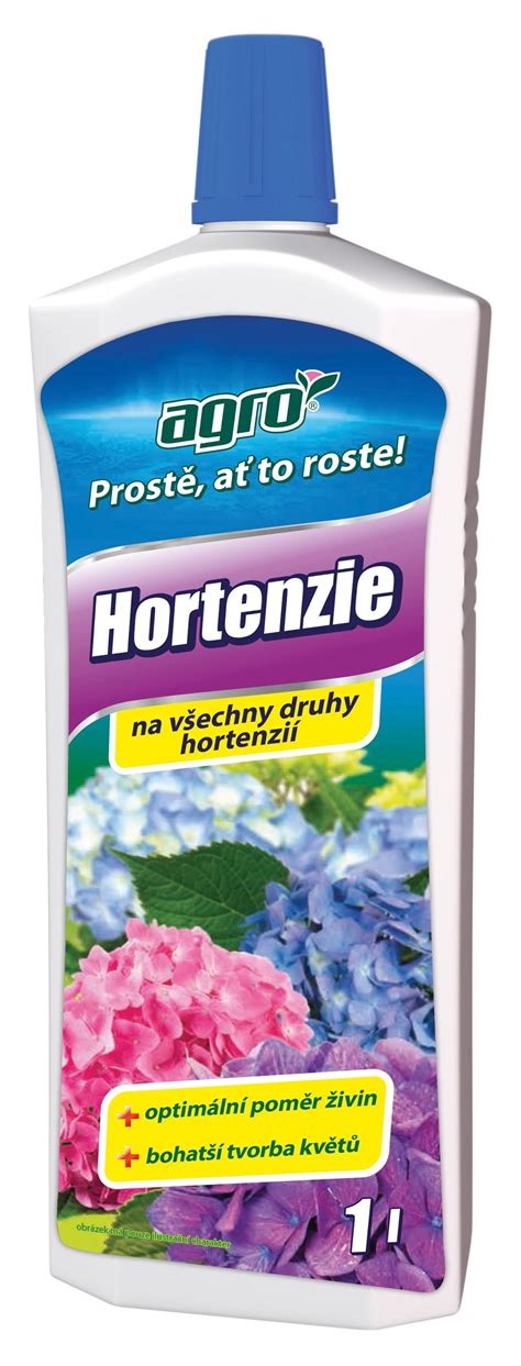 Druh hnojiva pre hortenzie