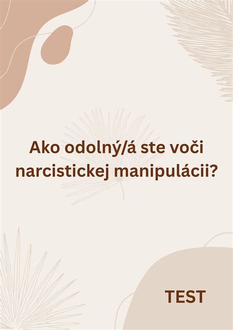 psychologický profil narcistickej osobnosti