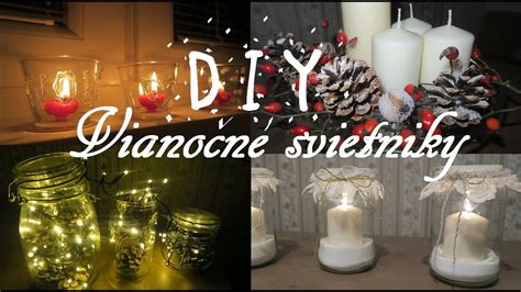 DIY levanduľové svietniky