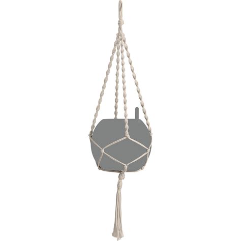 Macramé záves na kvetináč