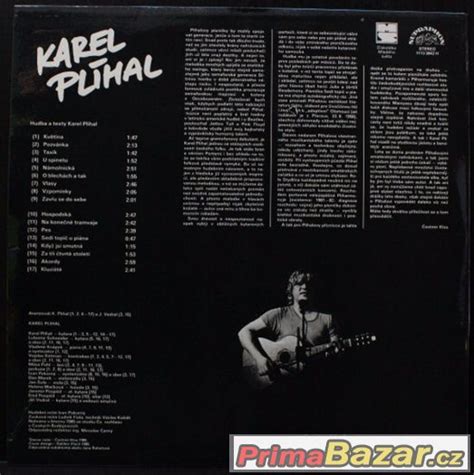 Obal pôvodného LP albumu Karel Plíhal (1985)
