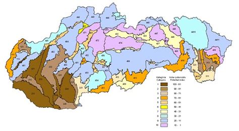 Mapa bonitovaných pôdno-ekologických jednotiek (BPEJ) Slovenska