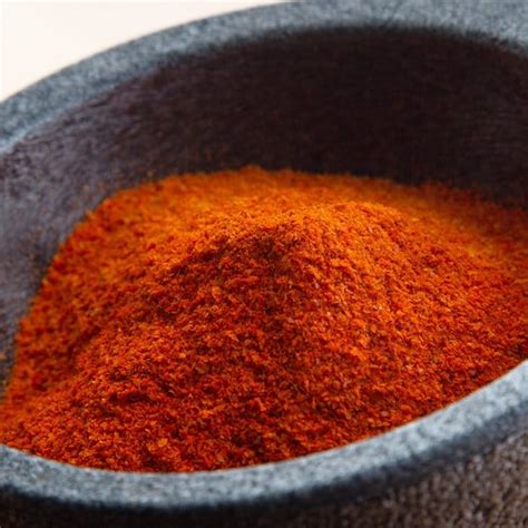 Cayenne korenie v miske