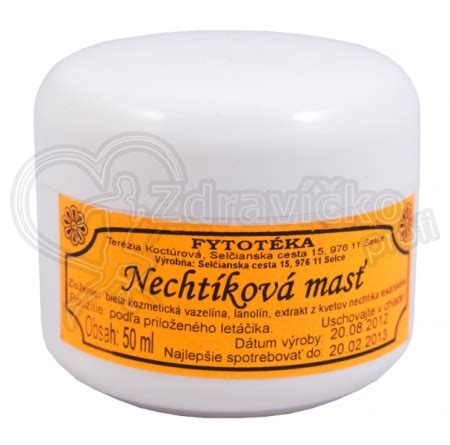 Nechtíková masť v balení