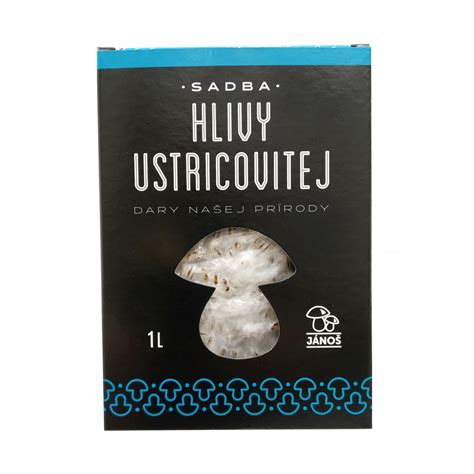 Prerastený substrát hlivy ustricovitej