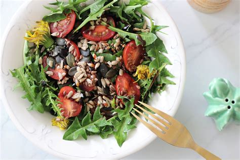 Šalát z púpavových listov