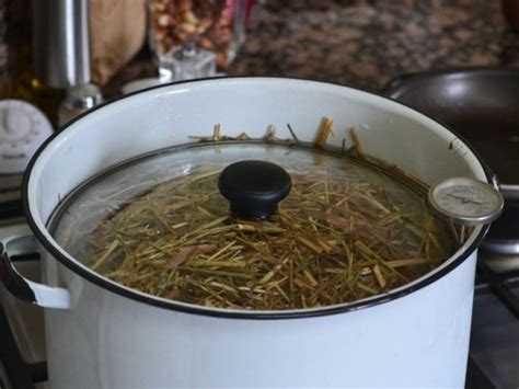 Sterilizácia substrátu horúcou vodou