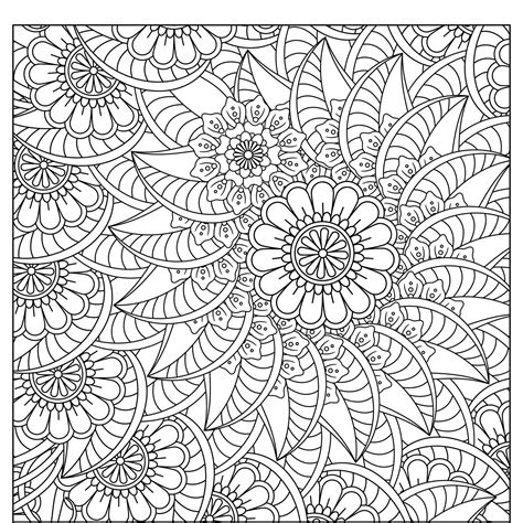 Ilustrácia kvetinovej mandaly