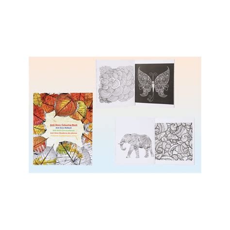 Koláž rôznych antistresových omaľovaniek s kvetinovými motívmi