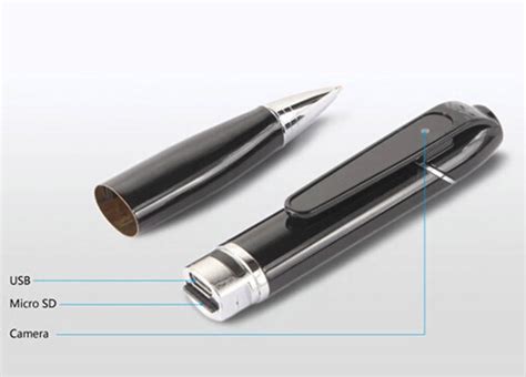 Špionážne pero s integrovanou kamerou
