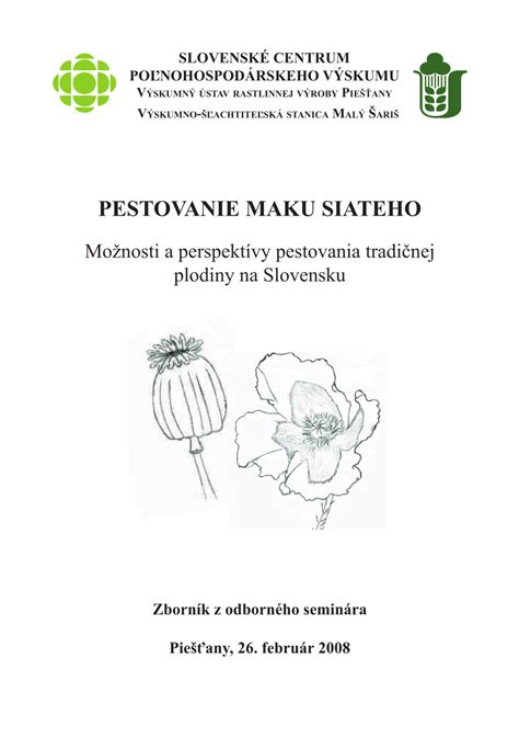 Ilustrácia pôdnej štruktúry pre pestovanie maku