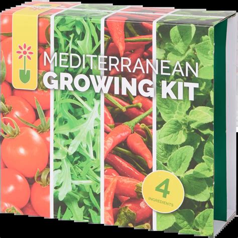 Obrázok: Súprava na pestovanie zeleniny s rôznymi druhmi semien.