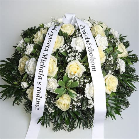 Smútočné vence a kytice