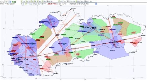 Mapa rozšírenia Ponikleca slovenského na Slovensku