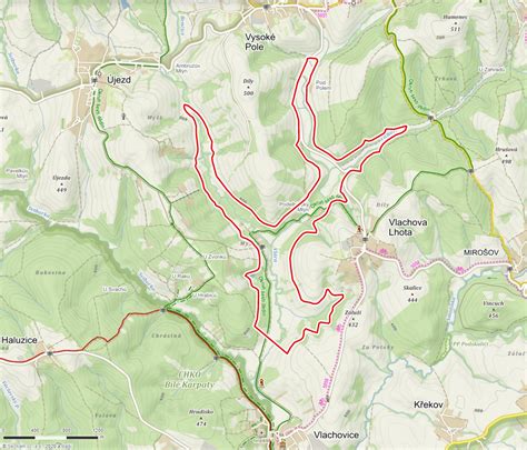 mapa rekreačnej oblasti Remata s vyznačením polohy