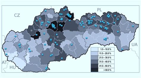 Mapa pôvodného rozšírenia netýkavky žliaznatej v Himalájach
