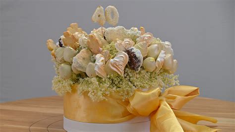 Aranžovanie jedlej kytice