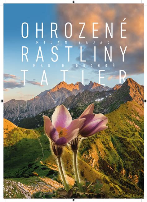 Kniha Ohrozené rastliny Tatier