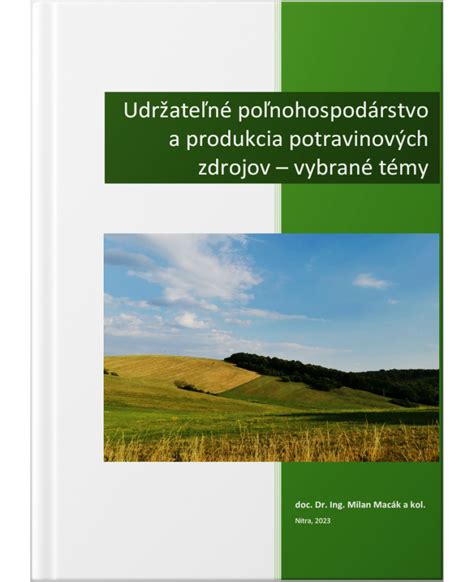 Agrolesníctvo a udržateľné poľnohospodárstvo
