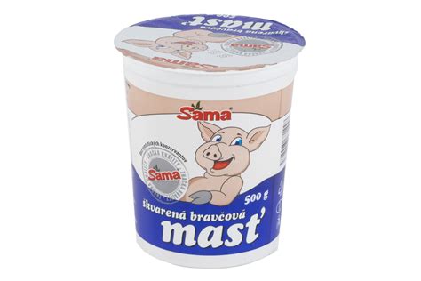 Bravčová masť v keramickej nádobe