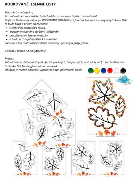 jesenné listy bršlenu