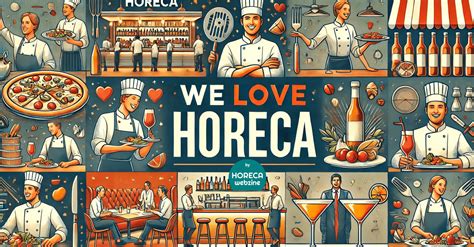 Ilustrácia rôznych druhov horeca