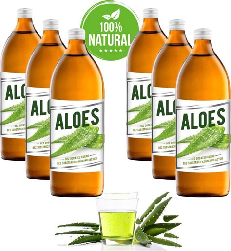 Fľaša 100% šťavy z aloe vera