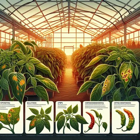 Ilustrácia rastlín v skleníku