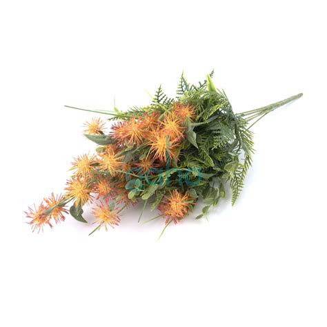 Umelá kytica zlatý bodliak