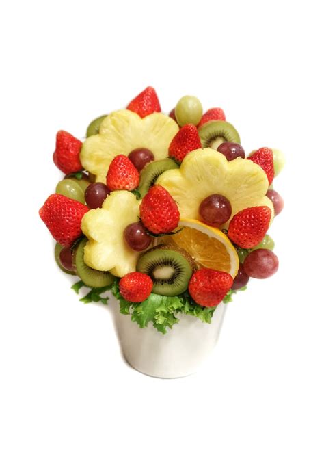 Ovocná kytica a čokoládové jahody