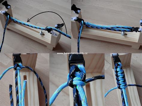 Potrebné materiály na výrobu paracord náramku