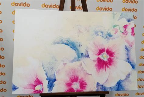 Ilustrácia rôznych druhov ružových kvetov na stromoch