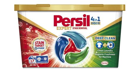 Porovnanie účinnosti Persil kapsúl na rôzne typy škvŕn
