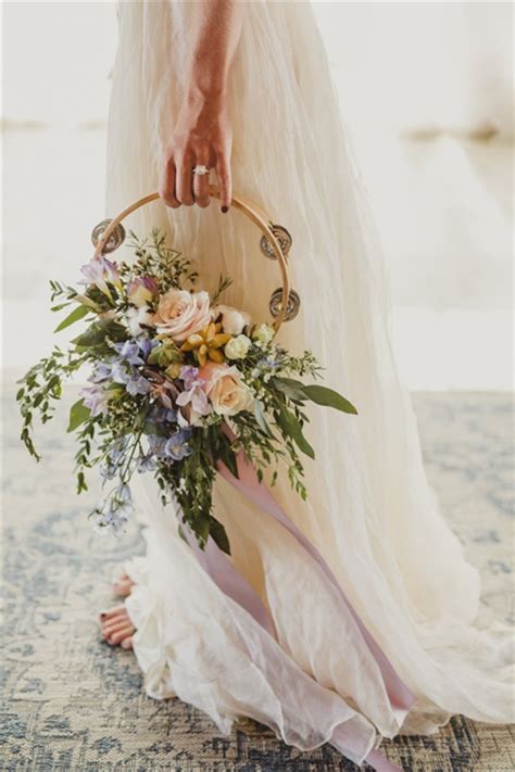 Bohémska svadobná kytica