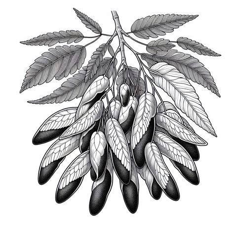 Ilustrácia plodov zemolezu kamčatského