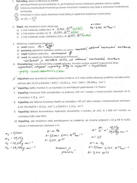 Príklady napadnutia múčnatkou