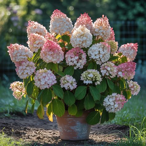 rastlinky hortenzie pripravené na výsadbu