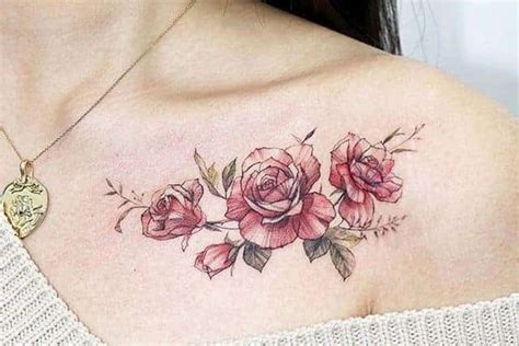 tetovanie ruže rôznych farieb