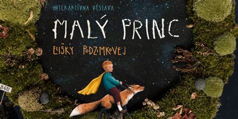 Ilustrácia Malého princa a líšky v obilnom poli