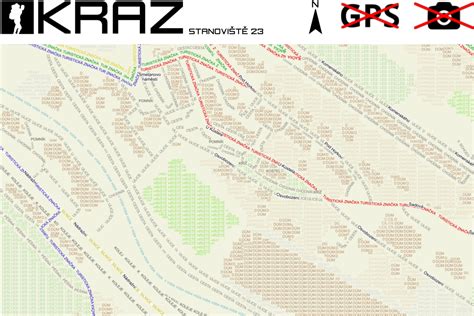 Mapa s vyznačením ideálního stanoviště pro šeřík