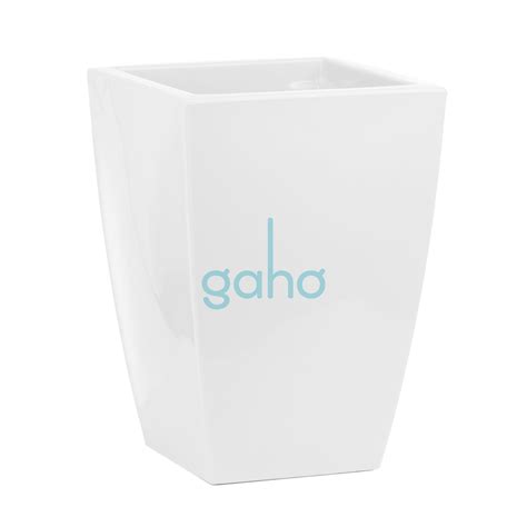 Biely kvetináč Zeus v modernom interiéri