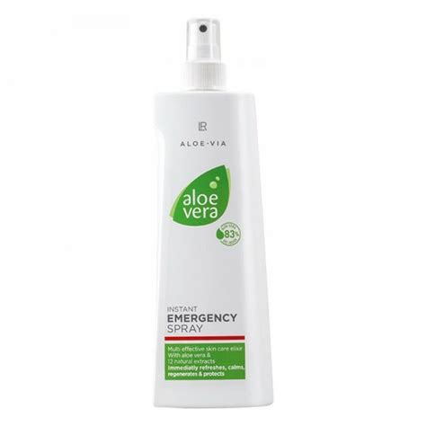 Aloe Vera Sprej prvej pomoci - balenie a aplikácia