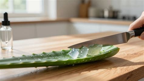 Aloe vera na upokojenie spálenej pokožky