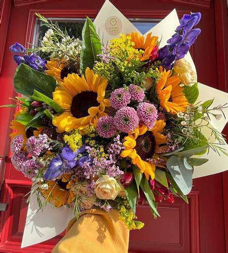 Symbolika slnečníc v kytici