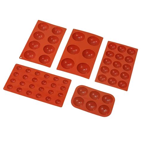 Rôzne typy silikónových foriem