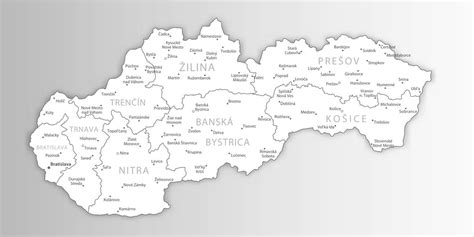 Mapa Slovenska s vyznačenými pamiatkami UNESCO