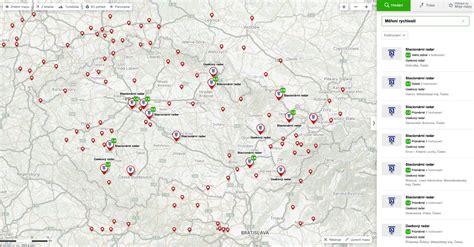 Mapa doručovania kvetov na Slovensku a v Českej republike