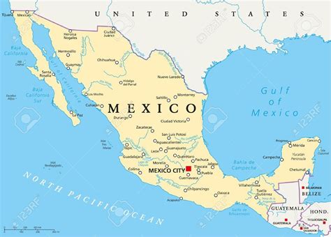 Mapa pôvodu agerátu mexického