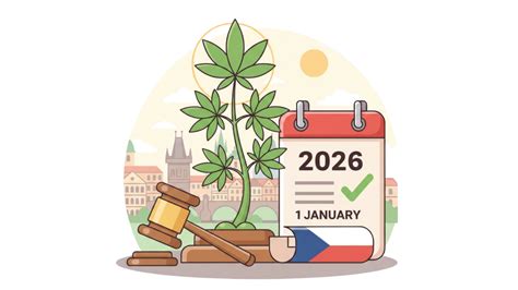 Diagram: Legálne množstvá marihuany v Českej republike od roku 2026